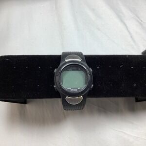 Medline Digital Heart Rate Pedometer Stopwatch WR30M Black Watch